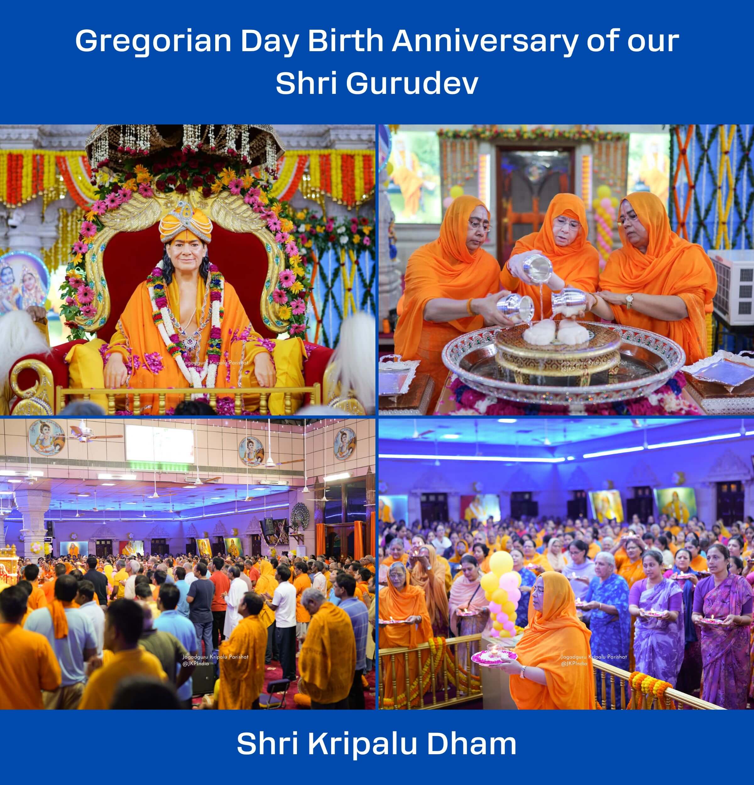 Gregorian Day Birth Anniversary of our Shri Gurudev