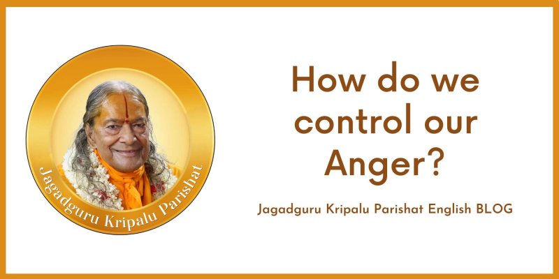 How do we control our Anger?